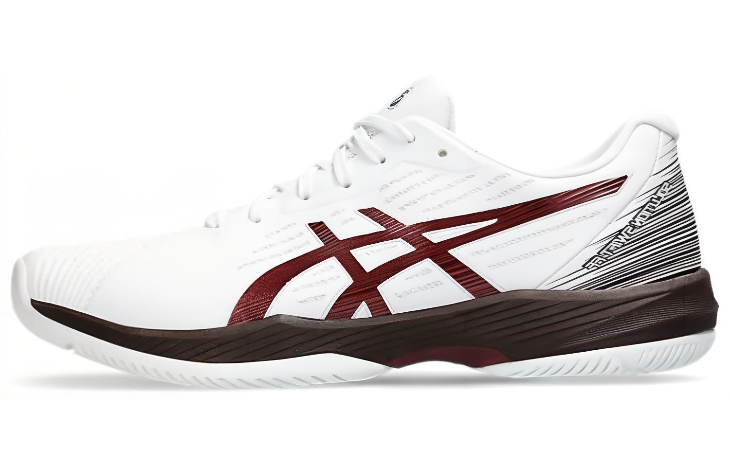 ASICS Solution Swift Ff White Antique Red 1041A298-103 44.5