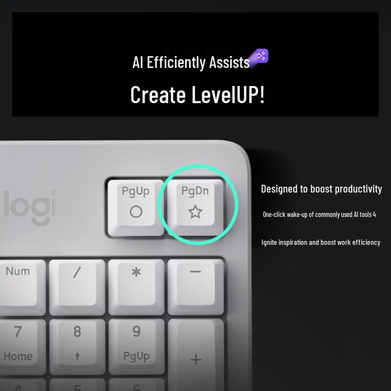 Logitech G K848 Wired Gasket Hot-Swappable Mechanical Keyboard