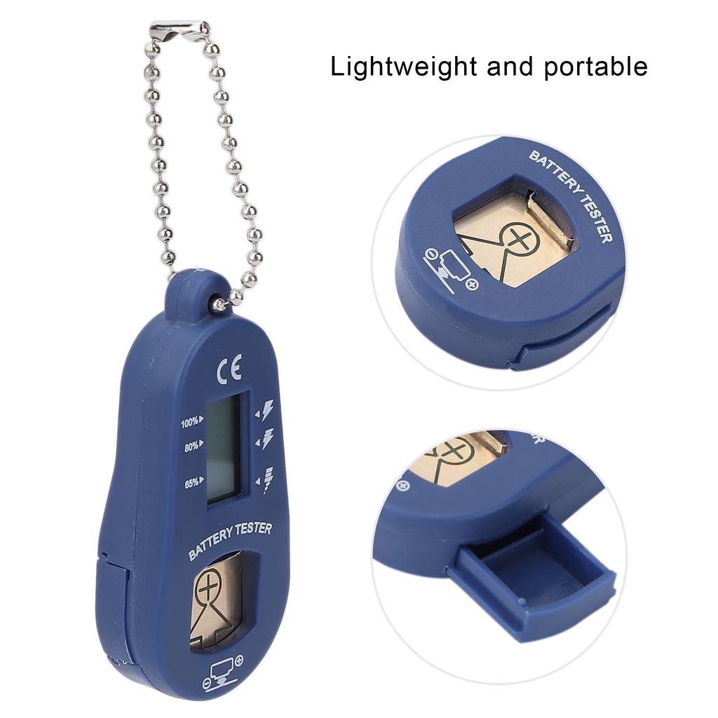 Hearing Aids Battery Tester Portable Battery Checker LCD Display Batteries Measuring Devices