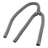 Double Sink Drain Kit Drainage Hose Expandable Easy Install P Shaped Sewer for Garbage Disposer