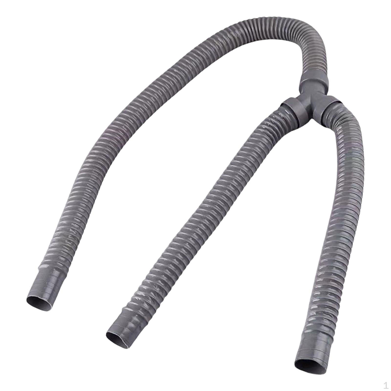 

Double Sink Drain Kit Drainage Hose Expandable Easy Install P Shaped Sewer for Garbage Disposer