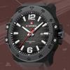 Naviforce Original Fashion Quartz Men Watch Silicone Strap Waterproof 50m Calendar Luminous Pointer Men Boys Casual Lightweight Watch NF7122