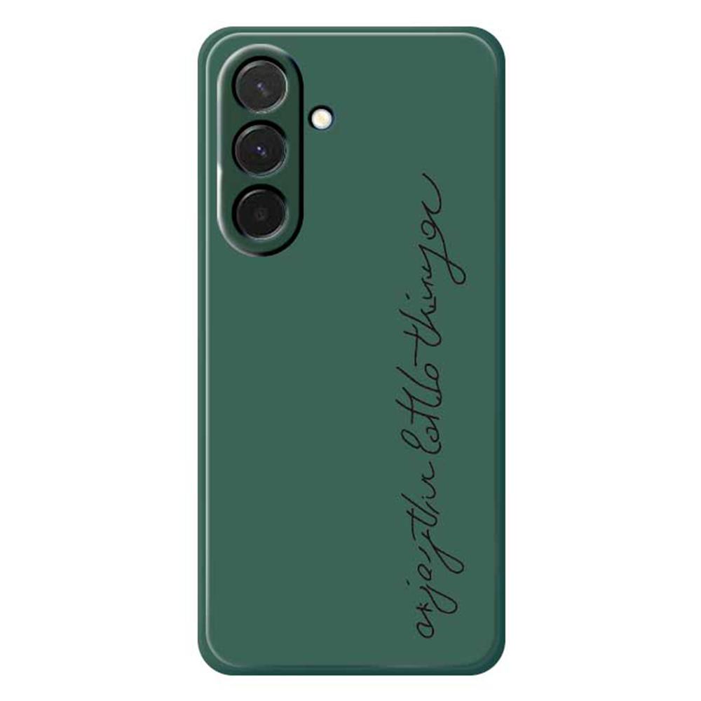 For Samsung Galaxy A36 5G Case WordArt Pattern Printing Straight Edge TPU Phone Back Cover