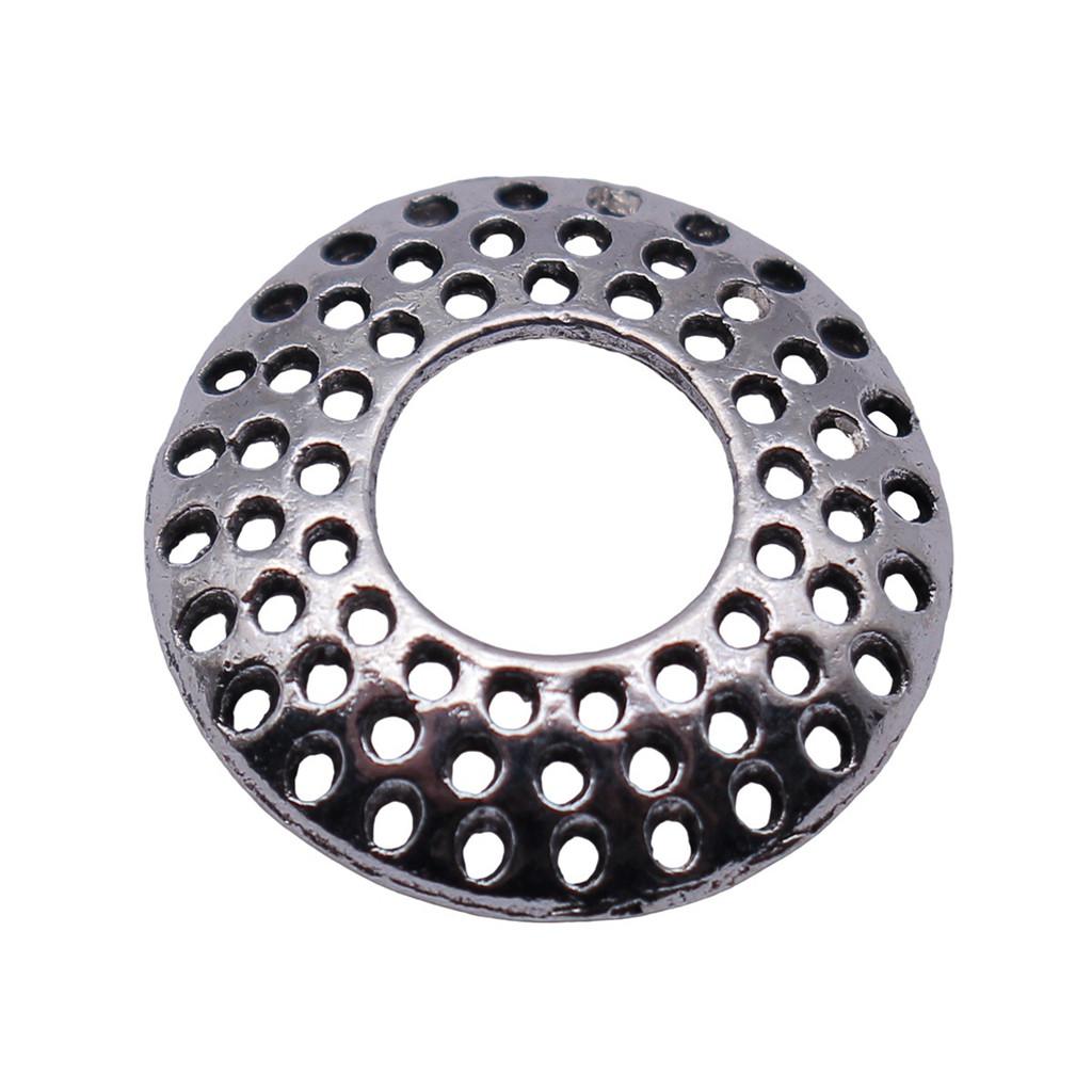 Textured Bead Cap Charms Dome Covers For Pearl And Gemscolor Jewelry Findings