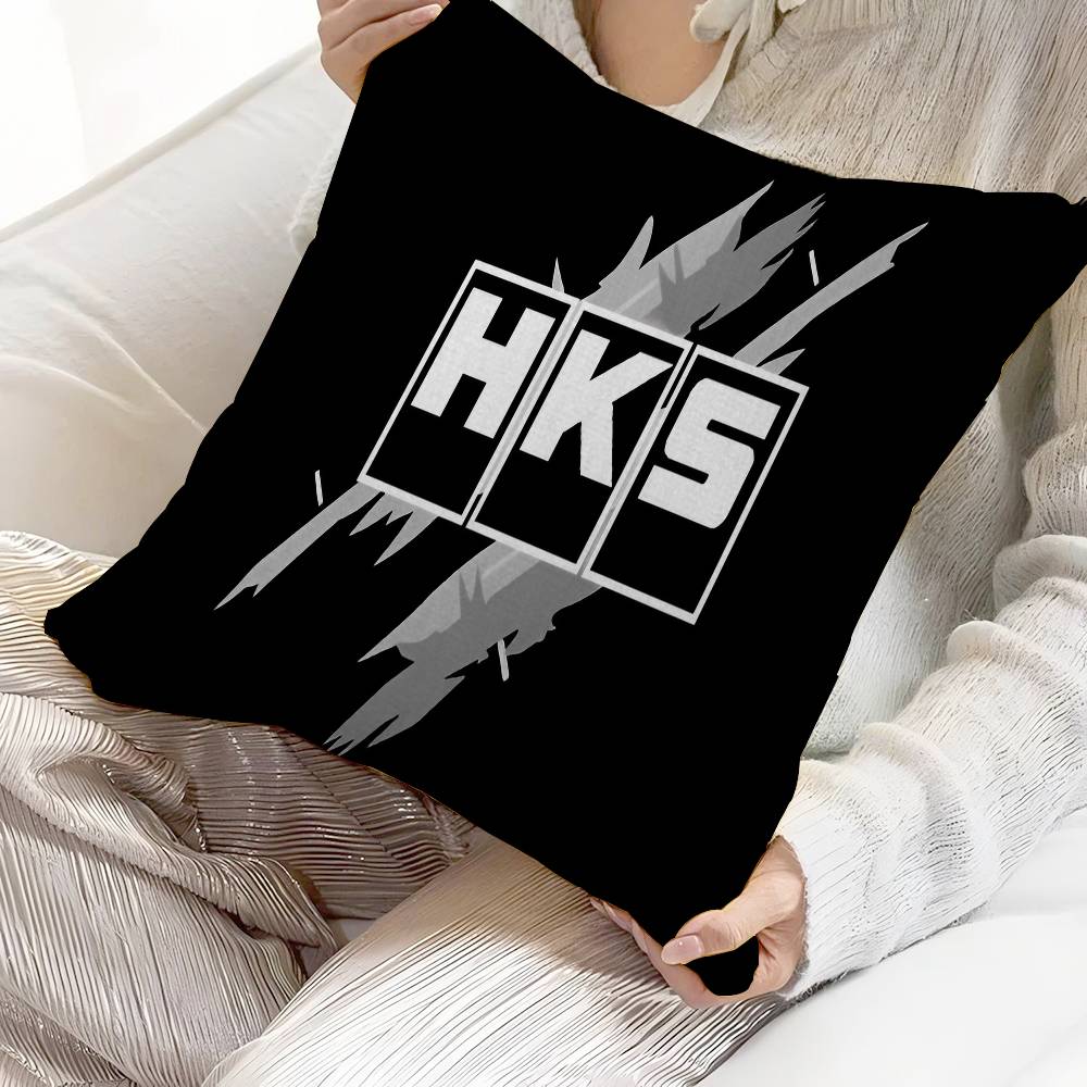 H-HKS R32 GT-R Personalized Pillow Cover Kids Bedroom Wild Party Decor Pillowcase kid Birthday shower Gift