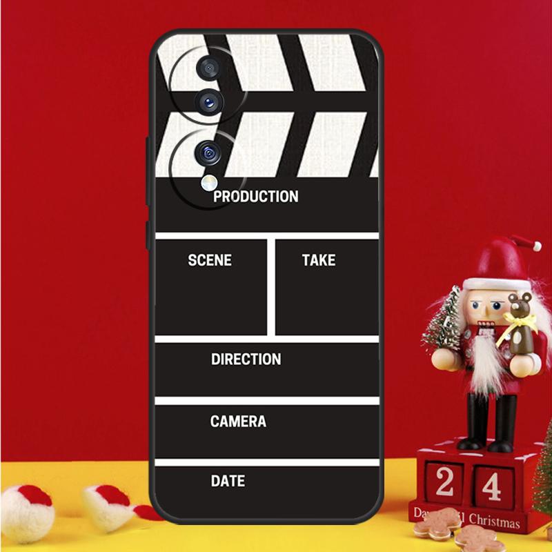 Clapper Board Case For Honor Magic 8 5 6 7 Pro Honor Win RT 50 70 90 200 400 Lite X8c X9b X9c X9a X9d Cover