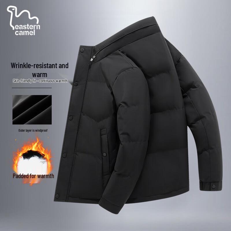 EASTERN CAMEL Men's Padded Stand Collar Winter Jacket