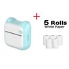 5PCs Printing Paper + Wireless Mini Pocket Wrong Question Printer