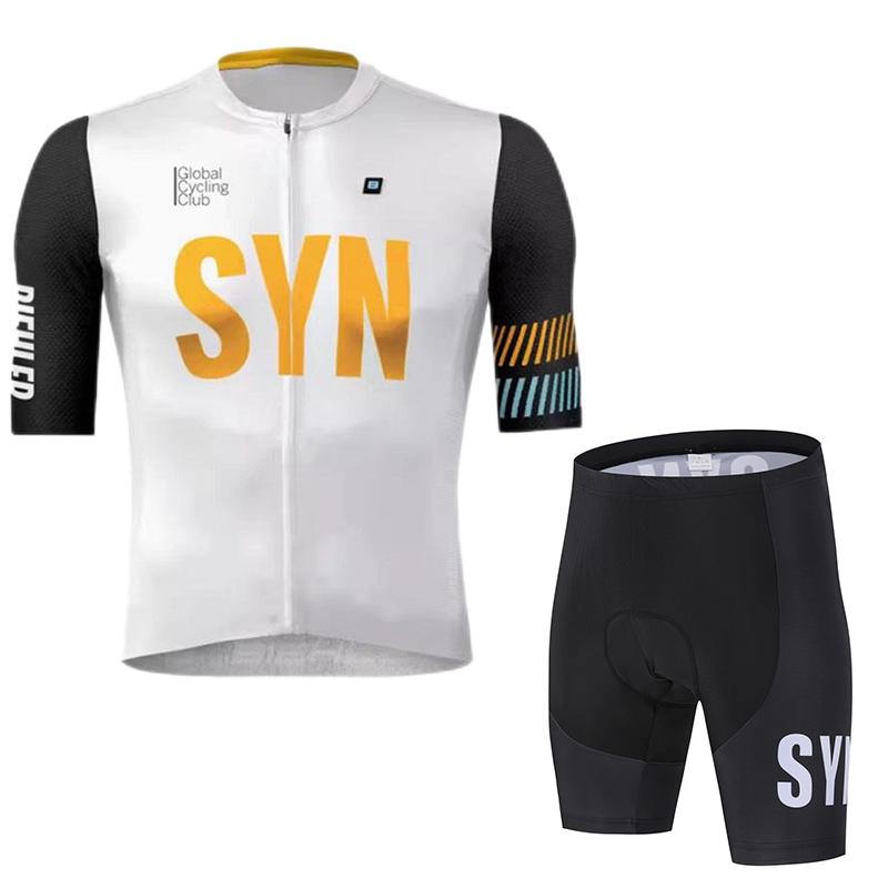 2026 SYN Pánský cyklistický dres Cyklistické kraťasy s laclem Silniční kolo Cyklistický ramenní popruh Kalhoty Cyklistický krátký top Rychleschnoucí cyklistické kraťasy