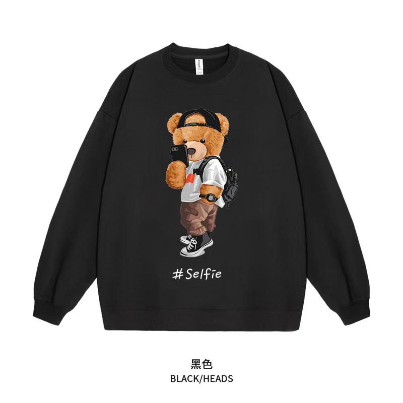 Women's top, long-sleeved round-neck sweatshirt, pullover sweatshirt, casual and fashionable round-neck sweatshirt
