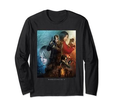 BIOHAZARD GOLD EDITION Long Sleeve RE4 T-shirt