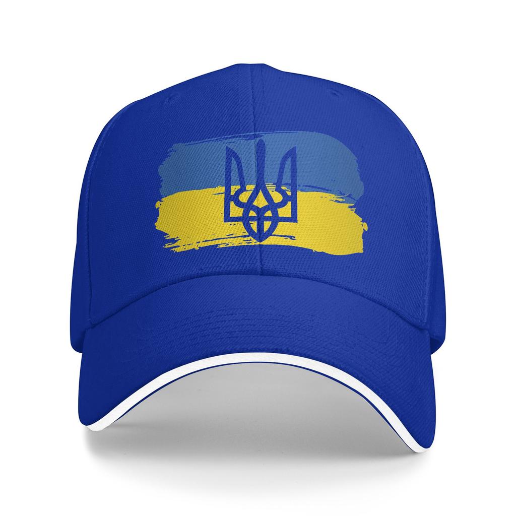 Ukraine Ukrainian Flag Ukrainians Baseball Cap  Fashion Trucker Hat Summer Female Male Hunting Camping Snapback Cap