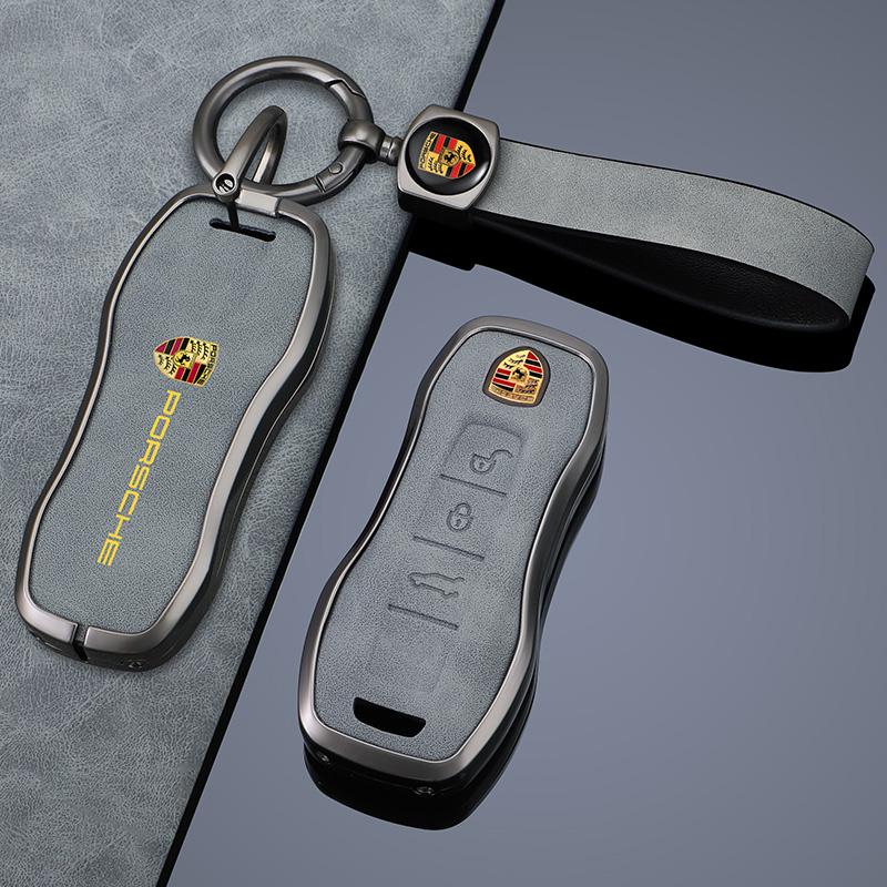 Porsche Panamera Carman Macan Bobst Cayenne 911 970 981 991 996 92A 2017 İçin Araba Anahtar Kılıfı Kılıf Koruyucu Kabuk Otomatik Aksesuarlar