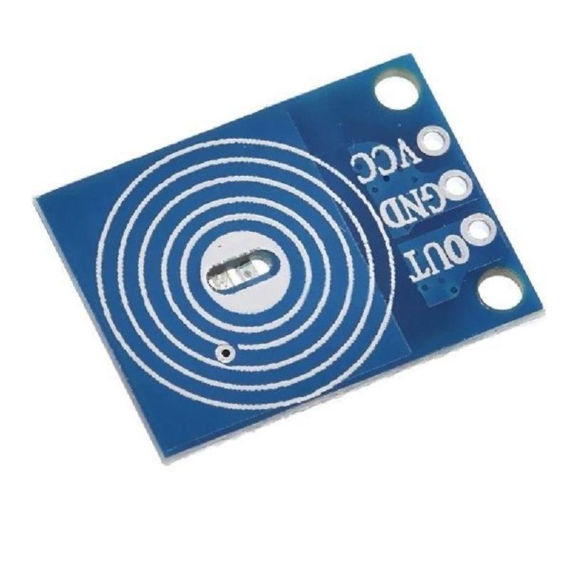 1Pcs OE-TP Capacitive Touch Button Light Touch Switch Module Digital Touch Sensor LED No Pole Dimming 10A DC 5-12V