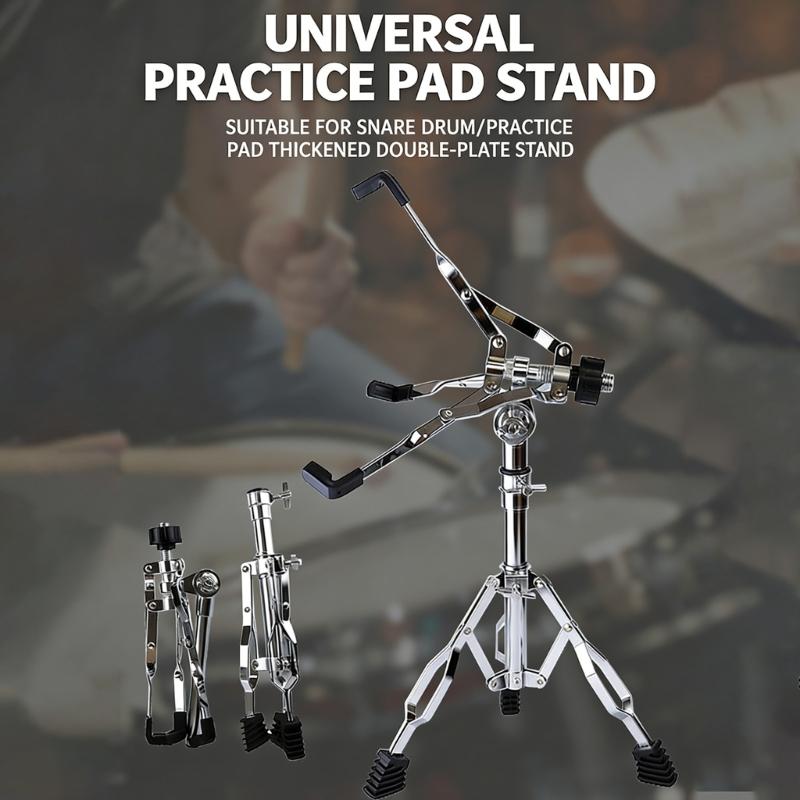 Snares Drum Stand Adjustable Height Drum Rack Portable Snares Drum Stand For Professional And Beginner Drummers
