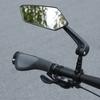 1 Pair  Bicycle Rear View Mirror Bike Cycling Clear Wide Range Back Sight Rearview Reflector Rotate 360 ° Adjustable Handlebar