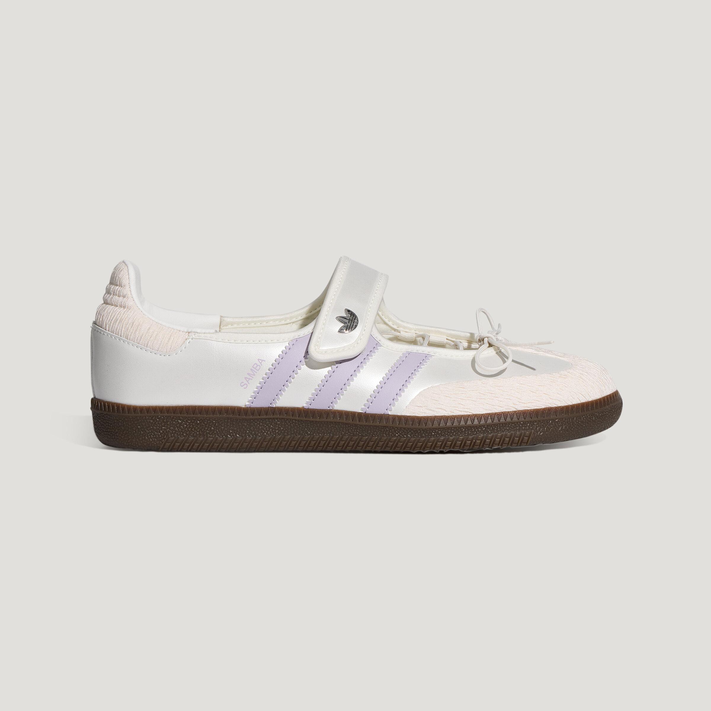 Adidas Originals Samba Jane Mary Jane Shoes Women s Bright White Light 38.5
