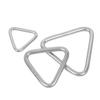 Triangelringspänne i rostfritt stål med ögleanslutning