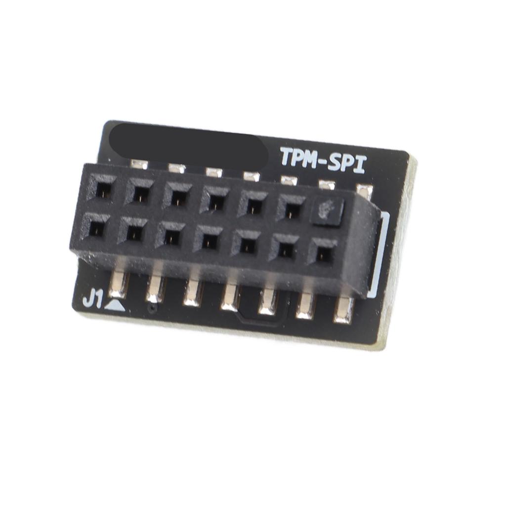 TPM Module 14 Pin SPI Remote Card Encryption Security Board for Asrock Motherboard