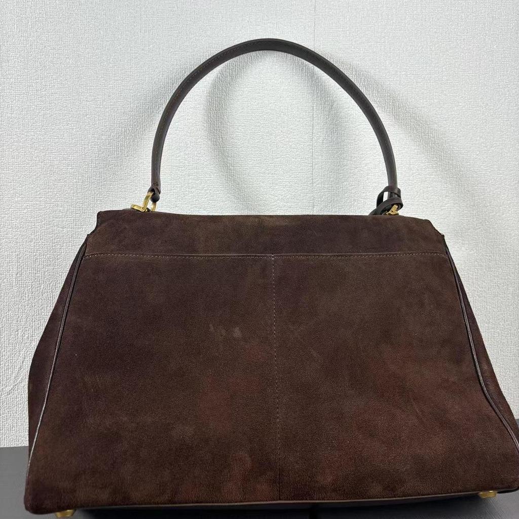 2024 Vintage Frosted Leather Rodeo Shoulder Bag
