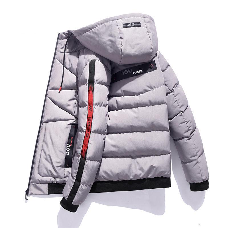 Cotton clothing Large size Down jacket Trend Leisure Men's clothes Winter Medium and long section