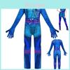 Incantevole Costume Cosplay di Mal da Descendants 3 Per Bambine con Design a Maniche Lunghe