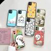 Popular Cute J-Joke B-Bear For IPhone 11 12 13 14 15 16 Pro Max Plus Matte Translucent Phone Cover