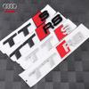 3D ABS TTS TTRS Emblem Auto Heckemblem Kofferraum Heck Dekoration Aufkleber Zubehör Für A4 B5 B6 B7 B8 B9 A3 8P 8V A5 A6 C6 C7