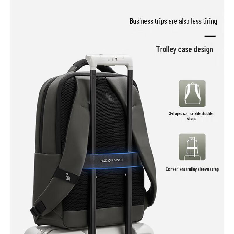 OIWAS Men's Business Laptop Backpack