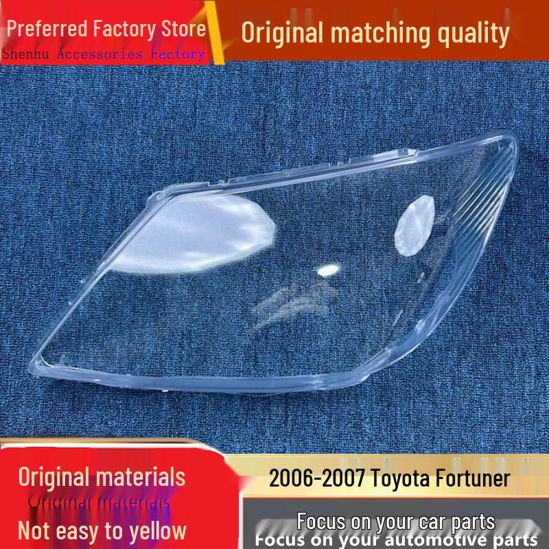 Toyota Fortuner 06-07 Model Front Headlight Transparent Cover
