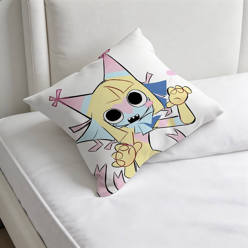 Federa per Cuscino Quadrata Anime YYatta Morbida Copricuscino Decorativo per Divano Letto Casa