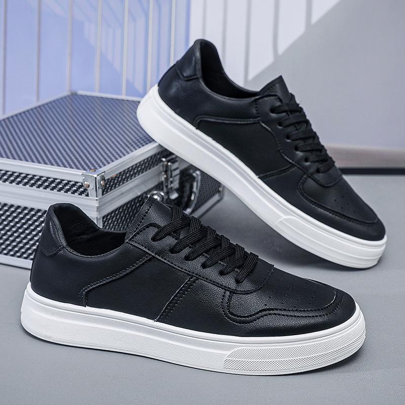 New men's white shoes trendy sports versatile casual board shoes men F058