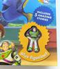 [USED] Foreign book Large book Disney & Pixar 5 titles included Picture book with Buzz figure