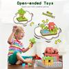 300PCS Magnetic Building Blocks World Cube Magnet World Set for Kid Age 3+ DIY Model Children Stem Best Montessori Sensory Toy