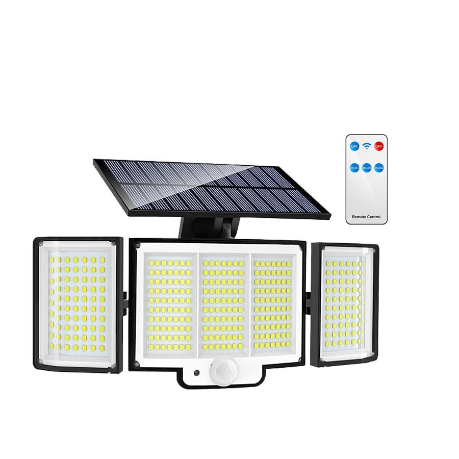 

Solar Light Outdoor 348 LEDs Super Bright Motion Sensor Strong Power IP65 Waterproof 3 Modes Street Light Garage Garden Decor