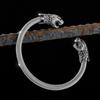 Vintage Viking Edelstahl Herren Viking Tier Armband Hip Hop Nordic Vintage Mode Amulett Armband Punk Schmuck