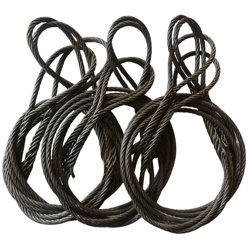 Wanzun Spliced Wire Rope Double Buckle Lifting Slings