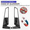 Universal Motorcycle Mirror Wind Wing Side Rearview Reversing Mirror For KAWASAKI Z750 NINJA250 For HONDA R6 FZ6 For SUZUKI For