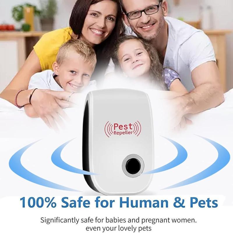 Ultrasonic Mice and Rats, Ultrasonic Mouse Device, Ultrasonic Pest Repeller for Indoor Mouse Repellent Device for Insects, Mosquitoes, Cockroaches,