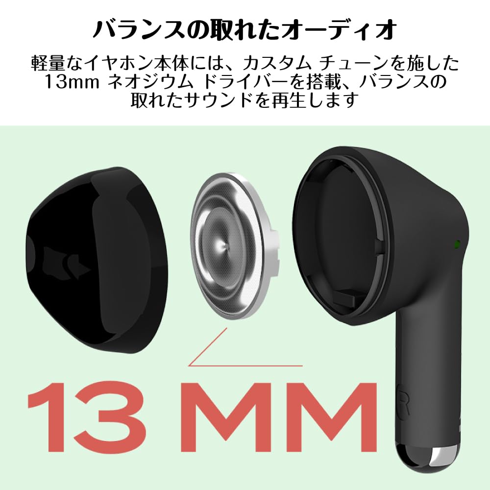 Creative Zen Air DOT Lightweight True Wireless Earphones with 13mm Neodymium Up to 24 Hours of IPX4 Water Drivers, Playtime, Resistant, HS-ZNARDT-BK