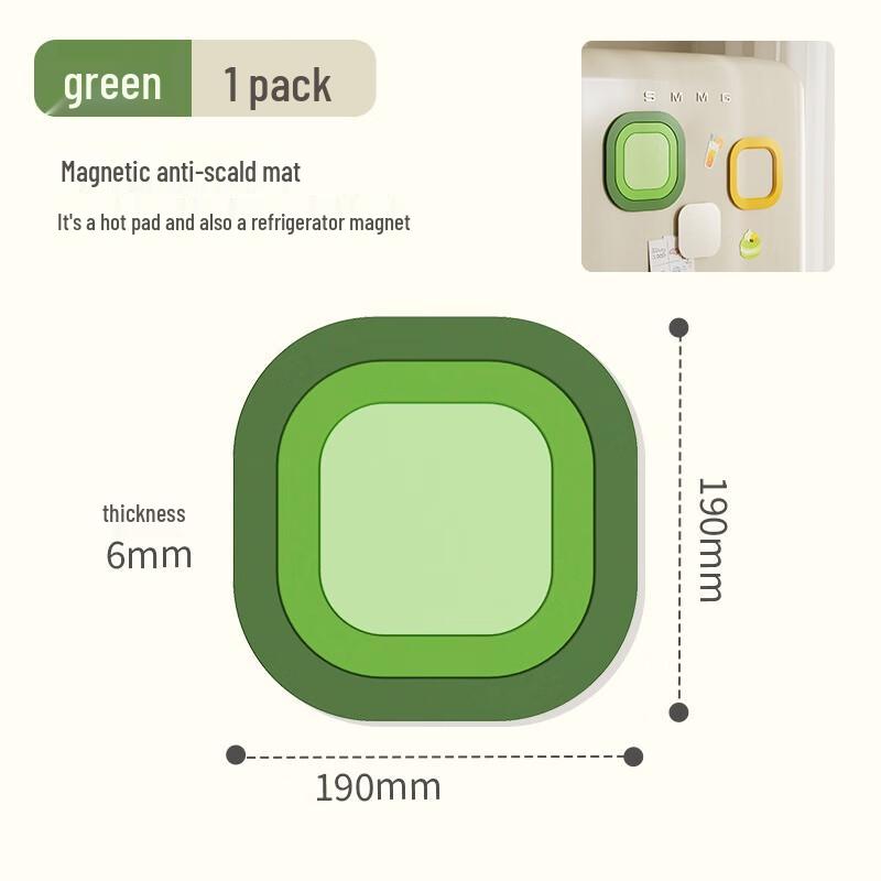 Magnetic Heat Resistant Trivet Mat
