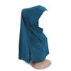 Muslim Scarf Big Girls Plain Hijab Hats Islamic Headscarf Hat Amira Pull On Headwrap Beautiful 10 Years Girl Scarf