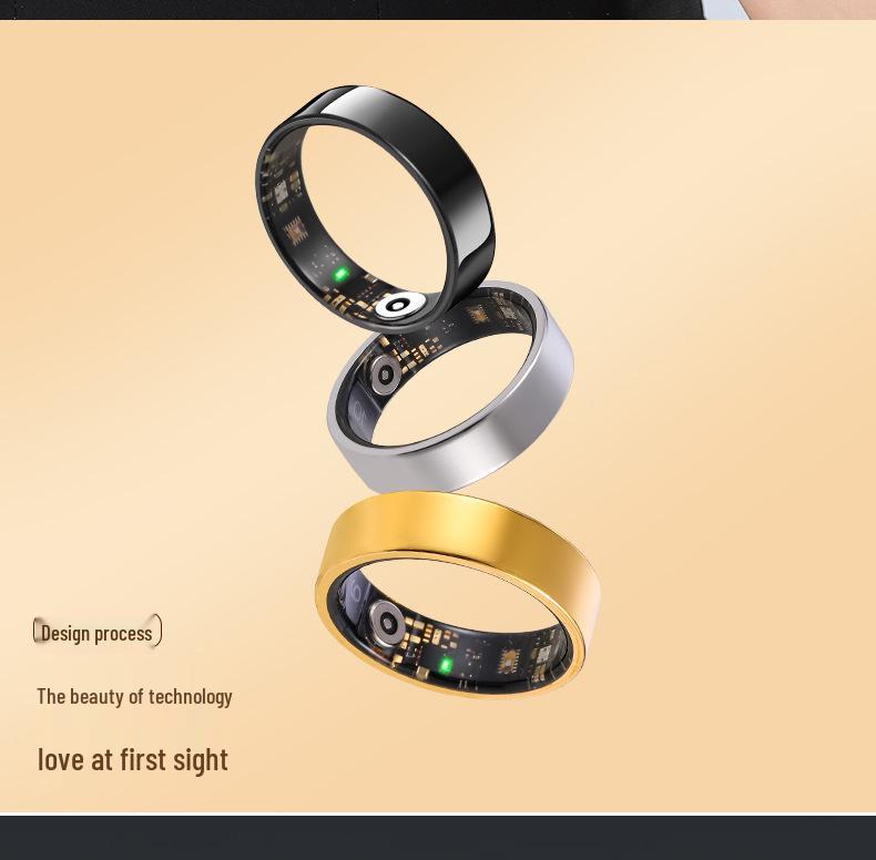 IF-R03 Smart Ring: Waterproof Health Monitor for Heart Rate, Sleep, Emotion & Blood Oxygen via Bluetooth.