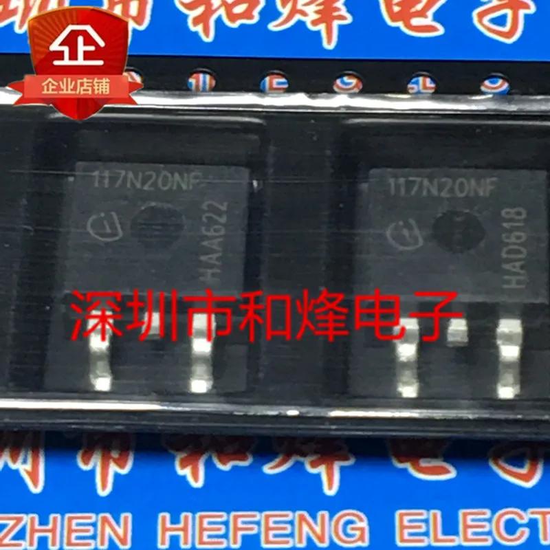 5pcs 117N20NF The New TO-263 200V 84A MOS Field Effect Tube Power Management IC IPB117N20NFD