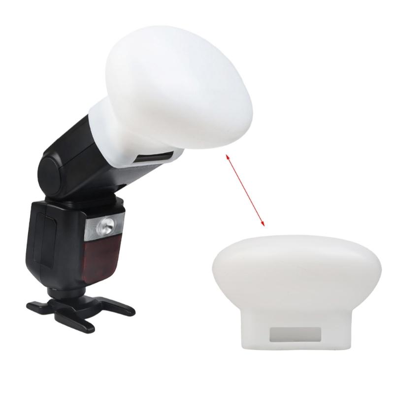 Premium Silicone Softbox Flash Cap For V860 Flash Light Enhances Lighting Quality With Gentle Diffusion Effect