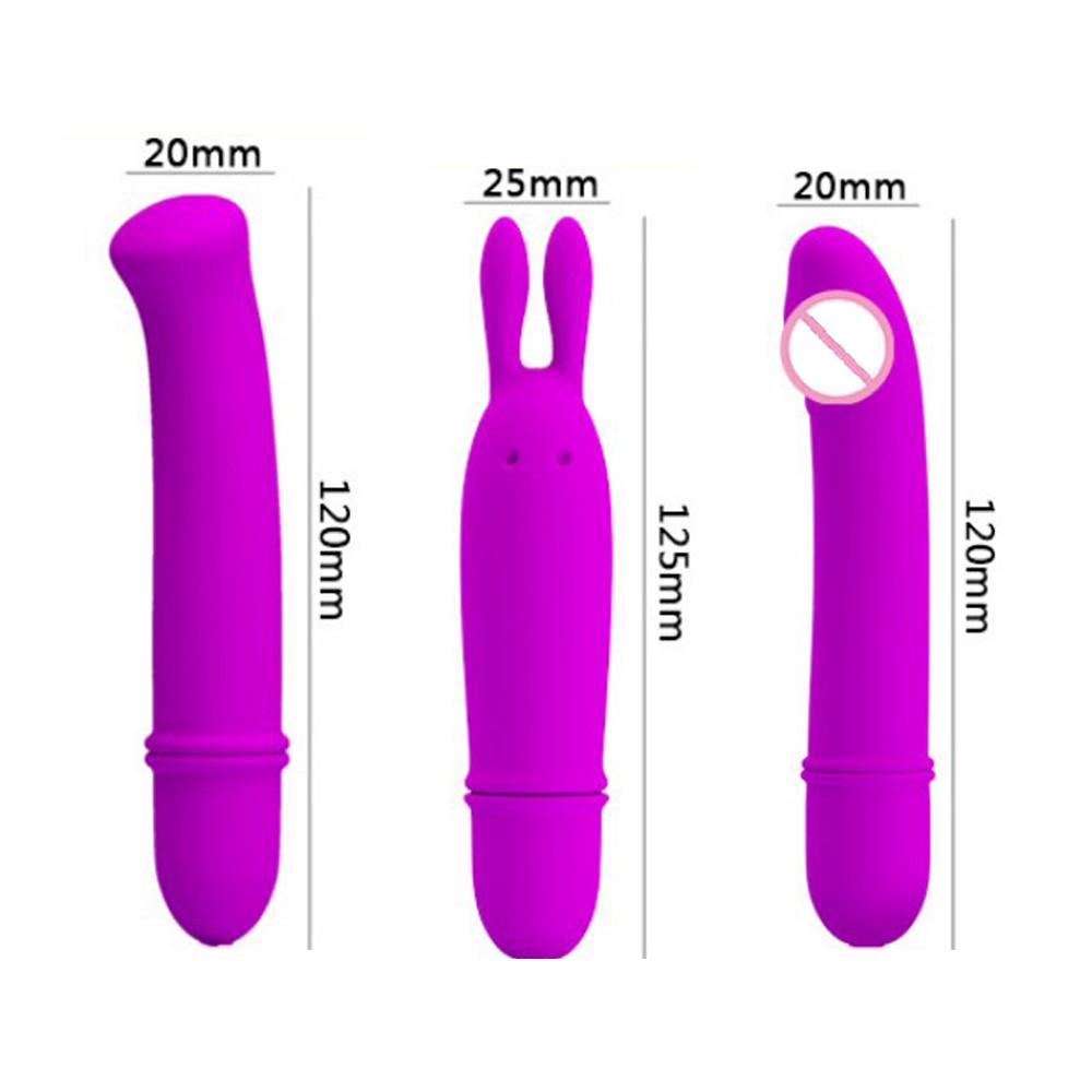 Female 10 Frequency Vibrator Multi-Speed Silicone Vibration Waterproof Massager