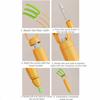 Detachable Dust Removal Brush Multi-Functional Louvers Duster  For Air Conditioning Vents