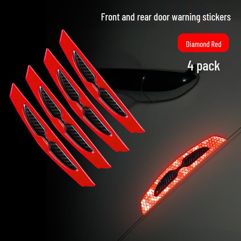 Carbon Fiber Car Body Decoration Stickers & Air Vent Accent