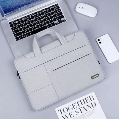 Borsa a tracolla e cartella portacomputer in tela da uomo da 15,6"