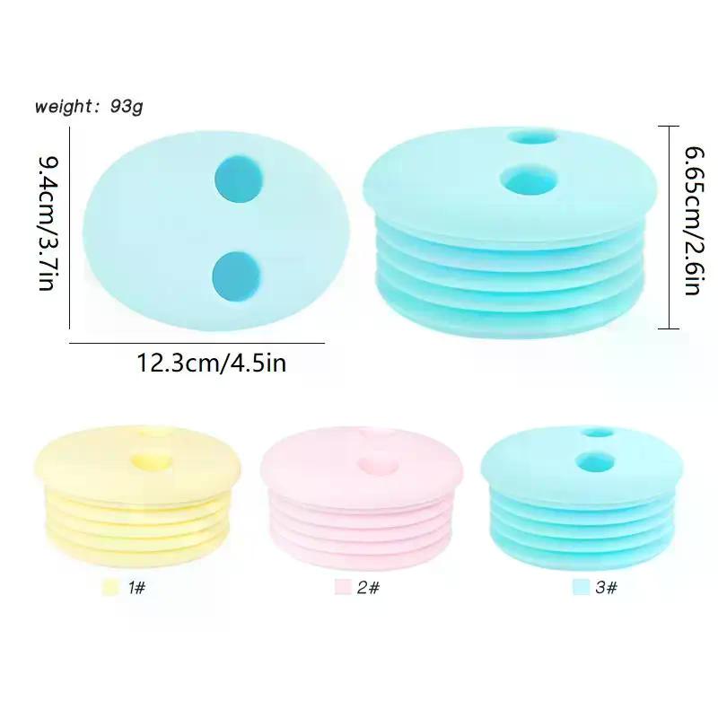 Silicone No-Mess Snack Box Dirt-resistant With Lid Nut Snack Storage Container Foldable Fruit Storage Box Candy Dried